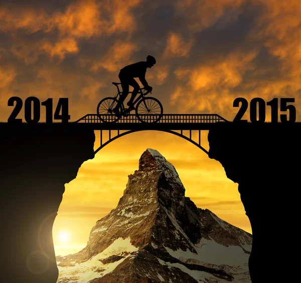 Teruskan ke Tahun Baru 2015 — Stok Foto