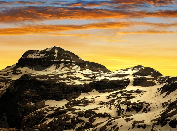 Dolomiti cime moutnain Piz Boe — Foto Stock