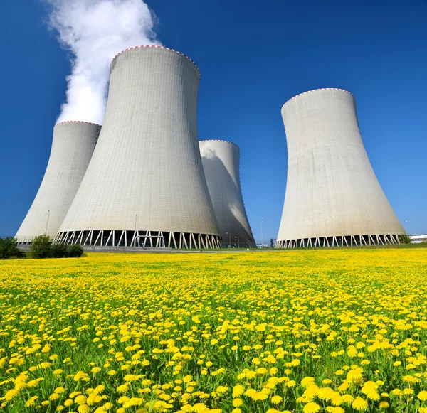 Centrale nucleare — Foto Stock