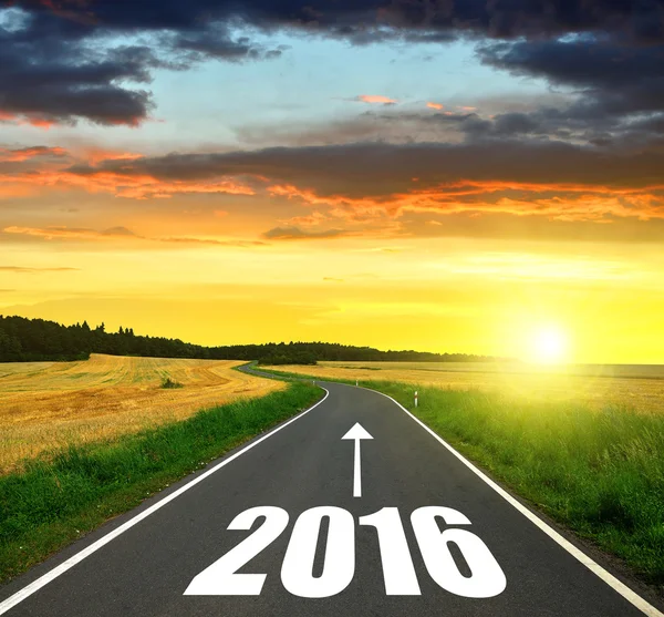 Forward to the New Year 2016 — Stock Photo, Image