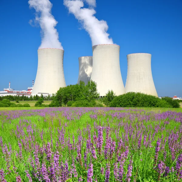 Central nuclear Temelin — Foto de Stock
