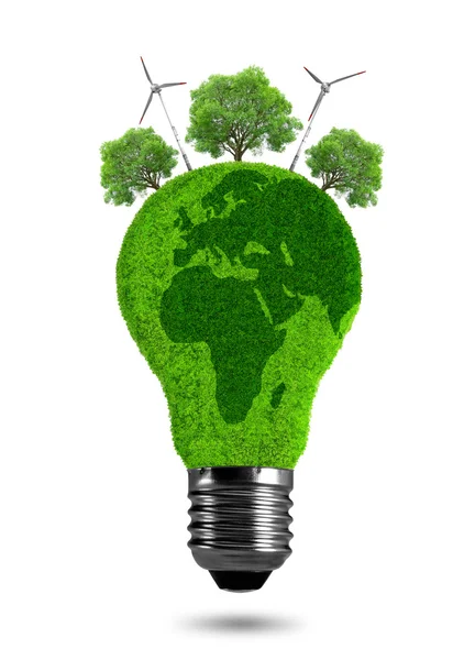 Lampadina eco-energetica — Foto Stock