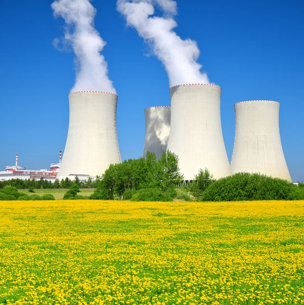 Centrale nucleare — Foto Stock