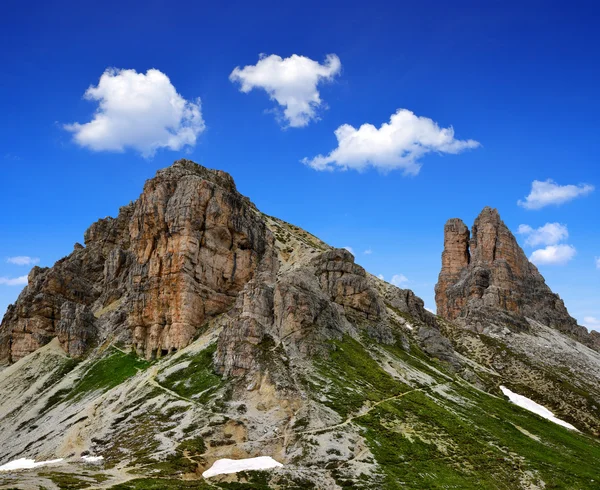 Sexten 白云岩，南蒂罗尔，意大利 — 图库照片