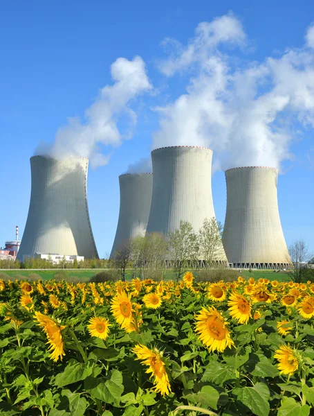 Kärnkraftverket temelin — Stockfoto