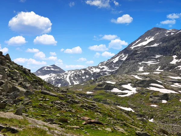 Visa på Monte Moro passet — Stockfoto