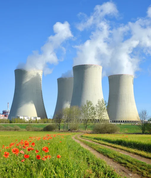 Central nuclear Temelin — Foto de Stock