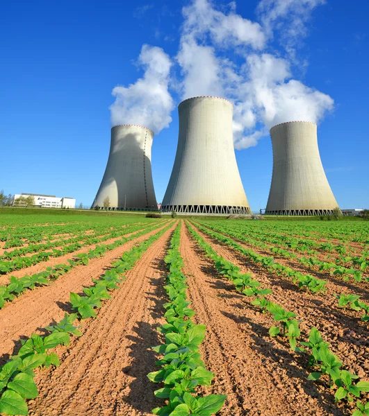 Kernkraftwerk Temelin — Stockfoto