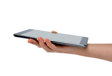 Dijital tablet pc tutmak el