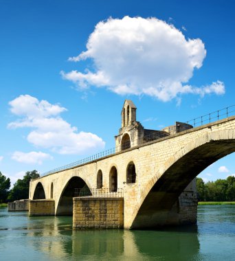 Avignon'da Pont Saint-Benezet