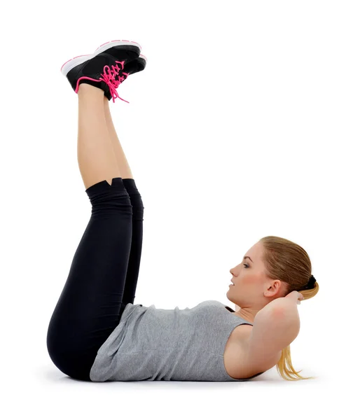 Mädchen trainieren Workout Fitness Aerobic — Stockfoto