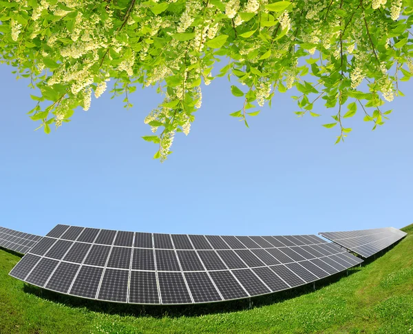 Paneles de energía solar —  Fotos de Stock