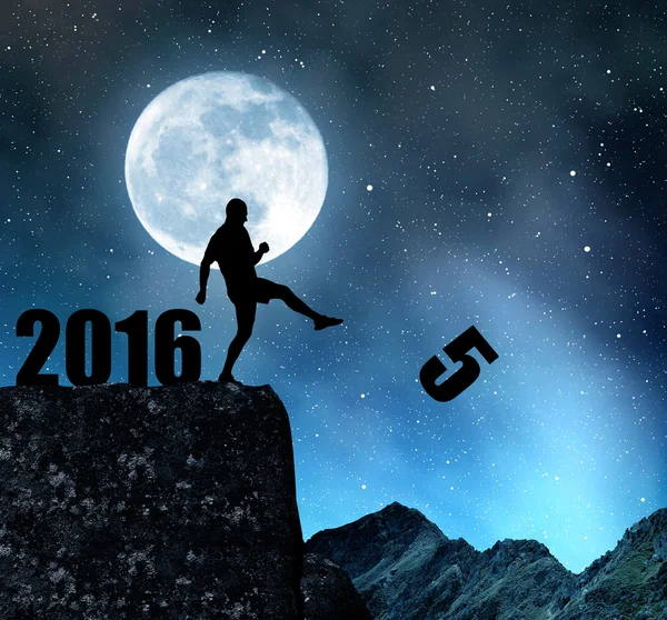 Concept New Year 2016 — Stock Photo, Image