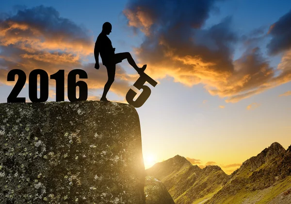 Concept New Year 2016 — Stock Photo, Image