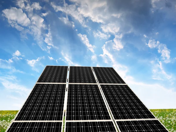 Paneles de energía solar —  Fotos de Stock