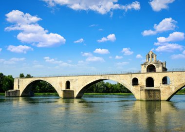 Avignon'da Pont Saint-Benezet