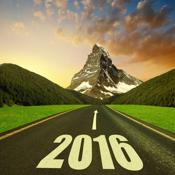 Forward to the New Year 2016 — Stock Photo, Image