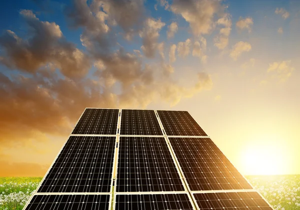 Solar energy panels — Stock Photo, Image