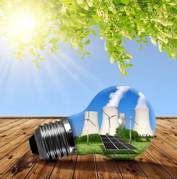Energy resources concept. — Stock Photo, Image