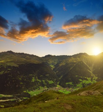 Gotschnagrat görünümünden Klosters için