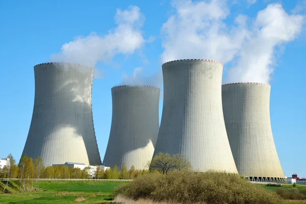원자력 발전소 Temelin — 스톡 사진