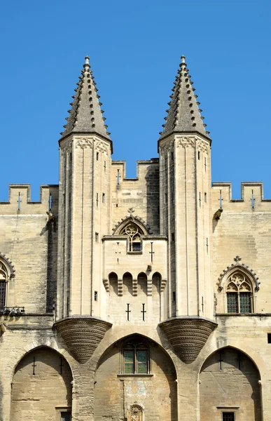 Palácio dos papas em avignon — Fotografia de Stock