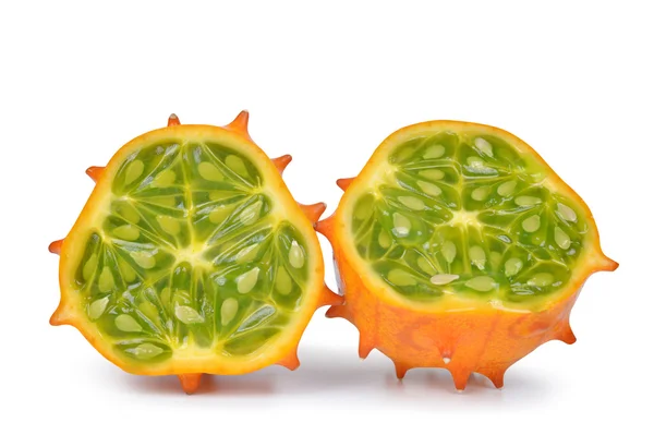 Melone kiwano isolato — Foto Stock