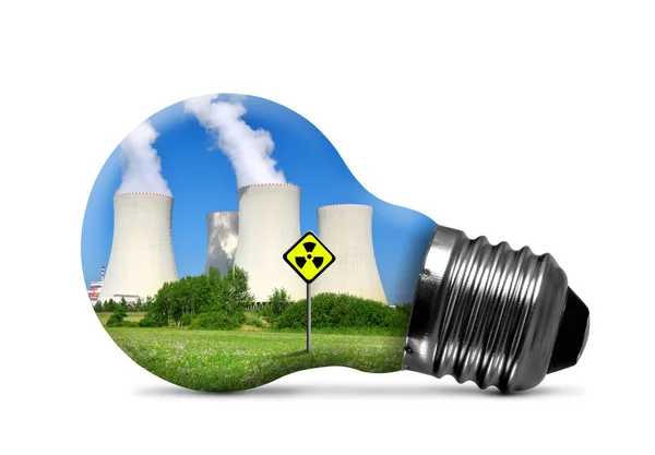 Centrale nucleare a bulbo — Foto Stock