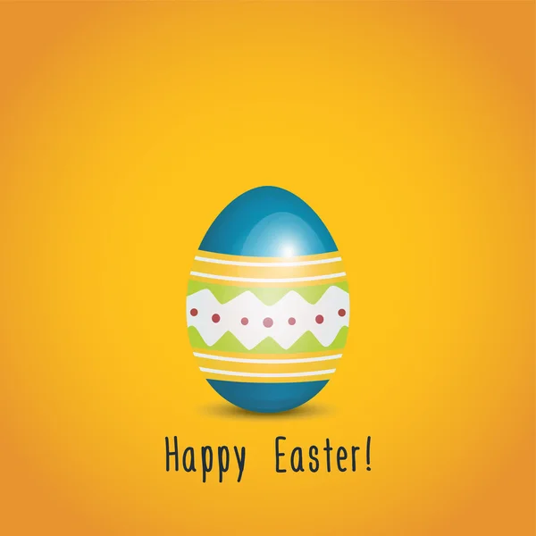 Happy easter greeting card. — Stock Vector