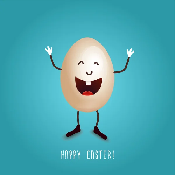 Happy Easter greeting card. — Stock Vector