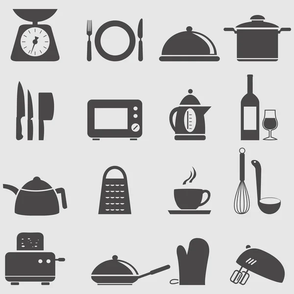 Cocina y hogar Utensil — Vector de stock