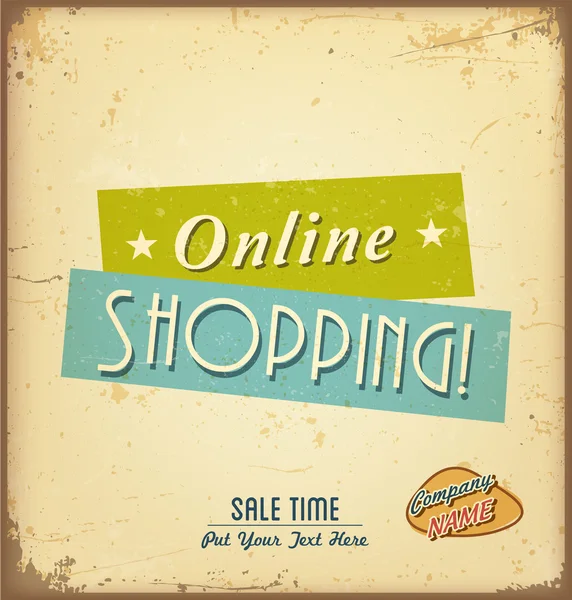 Vintage and retro sale label — Stockvector