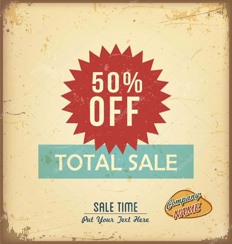 Vintage sale label Stock Vector Image by ©Ekler 76388035