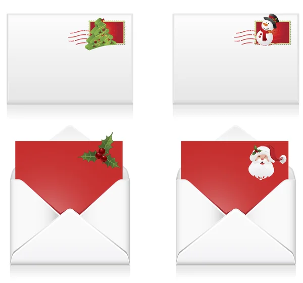 Conjunto de letras de Navidad feliz — Archivo Imágenes Vectoriales