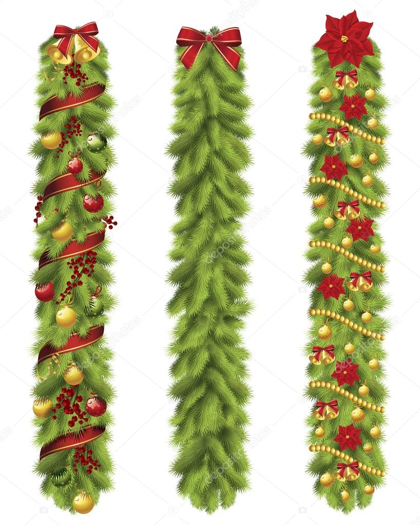 Christmas garland set