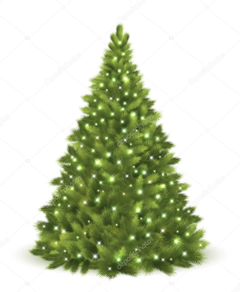 green Christmas Tree