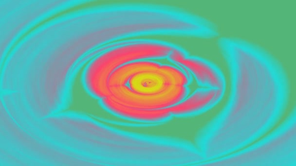 Animação círculo hipnótico — Vídeo de Stock