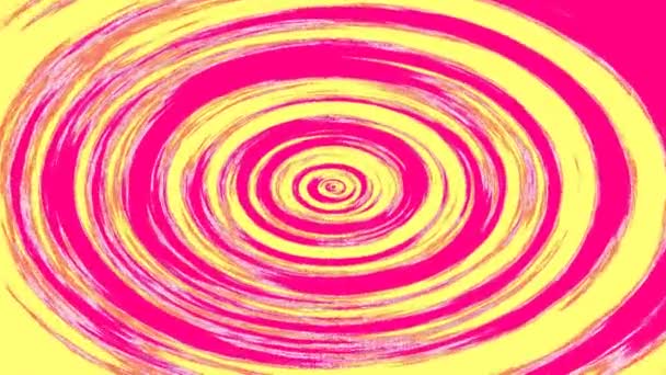 Hypnotic circle animation — Stock Video