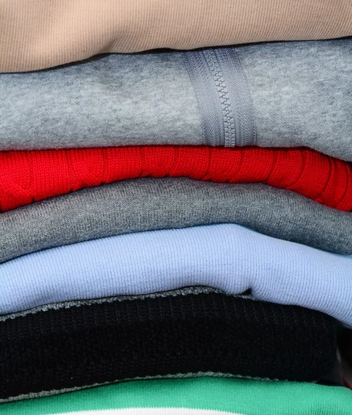 Stack of the clothes — Stock Photo, Image