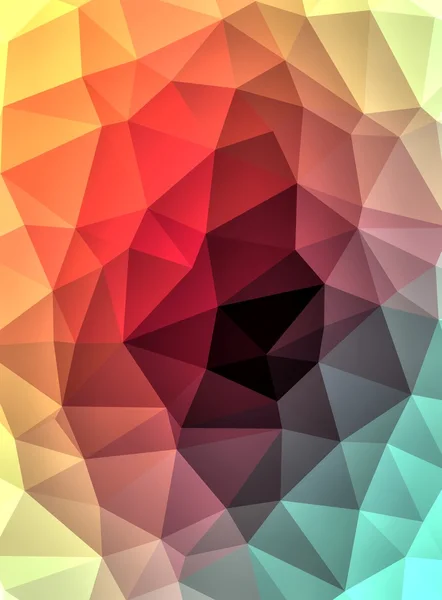 Triangular color pattern — Stock Photo, Image