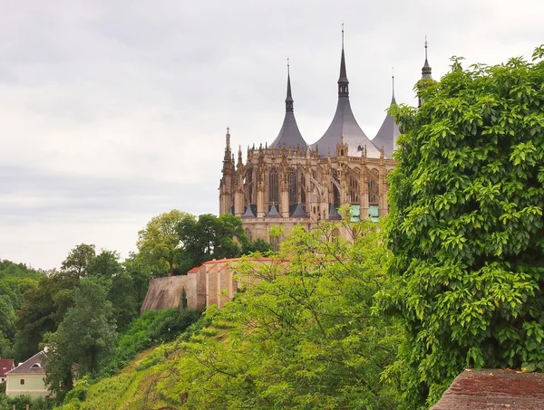 St. barbara kutna hora Kilisesi — Stok fotoğraf