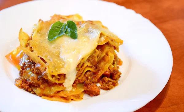 Italian Lasagna Bolognese — Stock Photo, Image