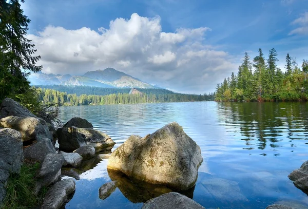 Strbske pleso lake