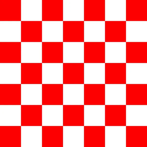 Rot Weiß Rennen Karierte Farbe Quadratische Fliesen Nahtlose Abstrakte Hintergrund — Stockfoto
