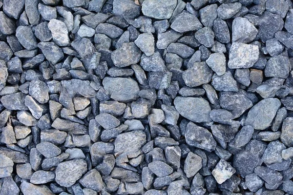 Background Gray Gravel Full Frame Gray Gravel Texture Pattern — Stock Photo, Image