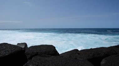Puerto de la cruz Plajı, tenerife