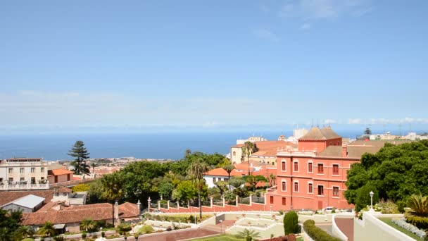 La Orotava, Tenerife — Vídeo de Stock