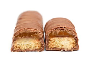 Caramel chocolate bar