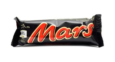 Wrapped Mars candy bar clipart