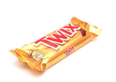 Kaydırılan Twix çikolata